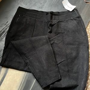 Athleta Venice heathered pintuck pants